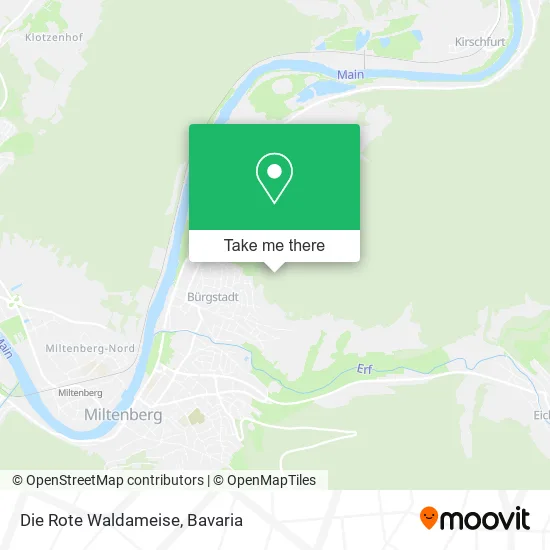 Карта Die Rote Waldameise