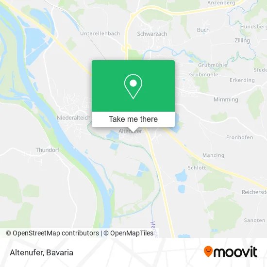 Карта Altenufer
