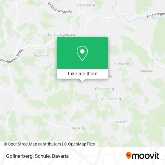 Карта Gollnerberg, Schule