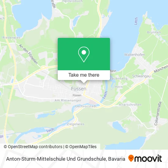 Карта Anton-Sturm-Mittelschule Und Grundschule