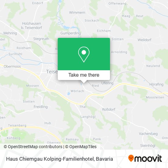 Haus Chiemgau Kolping-Familienhotel map