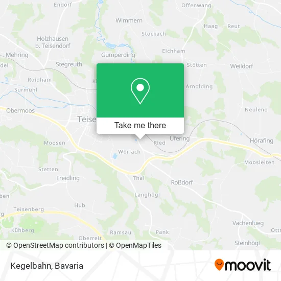 Карта Kegelbahn