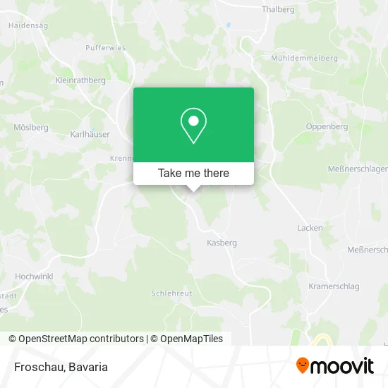 Карта Froschau