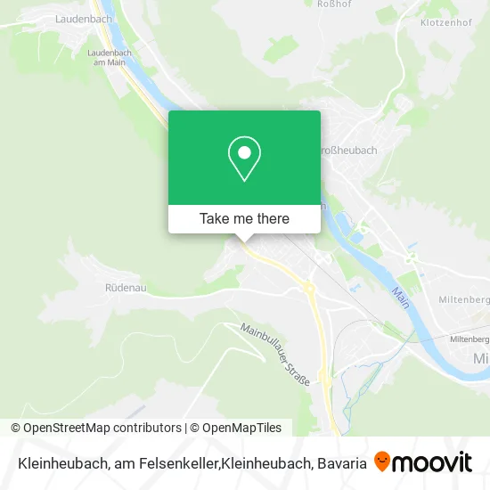 Карта Kleinheubach, am Felsenkeller,Kleinheubach