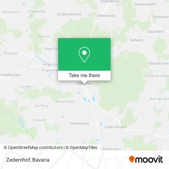 Карта Zedernhof
