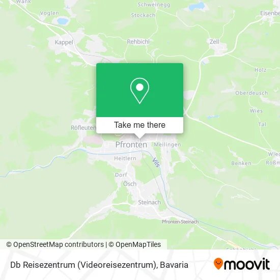 Карта Db Reisezentrum (Videoreisezentrum)