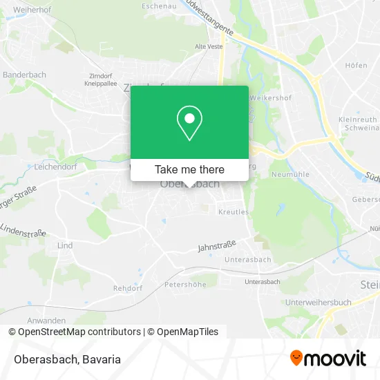 Карта Oberasbach