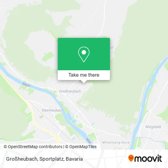 Карта Großheubach, Sportplatz