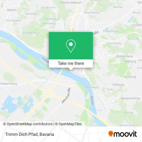 Карта Trimm Dich Pfad