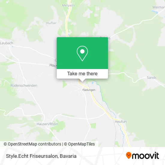 Карта Style.Echt Friseursalon