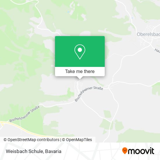 Weisbach Schule map