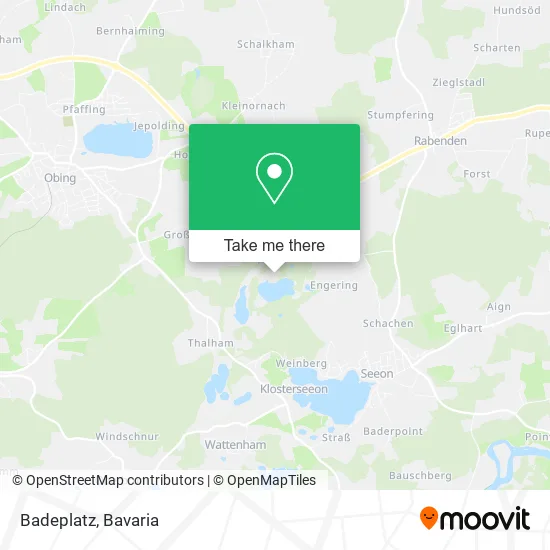 Карта Badeplatz