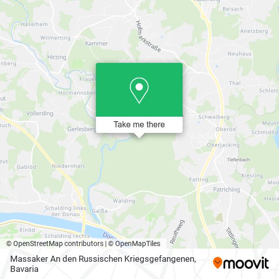 Massaker An den Russischen Kriegsgefangenen map