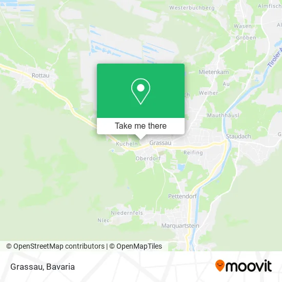 Карта Grassau