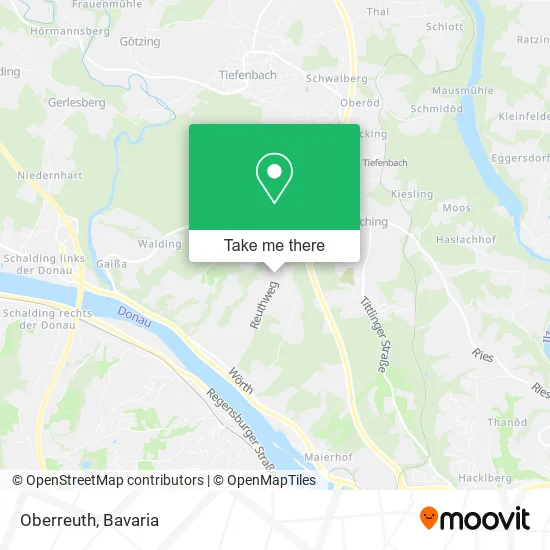 Карта Oberreuth