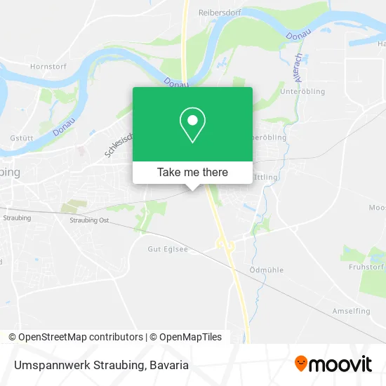 Карта Umspannwerk Straubing