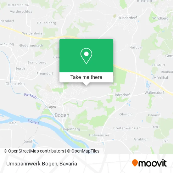Карта Umspannwerk Bogen