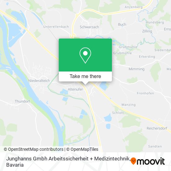 Junghanns Gmbh Arbeitssicherheit + Medizintechnik map