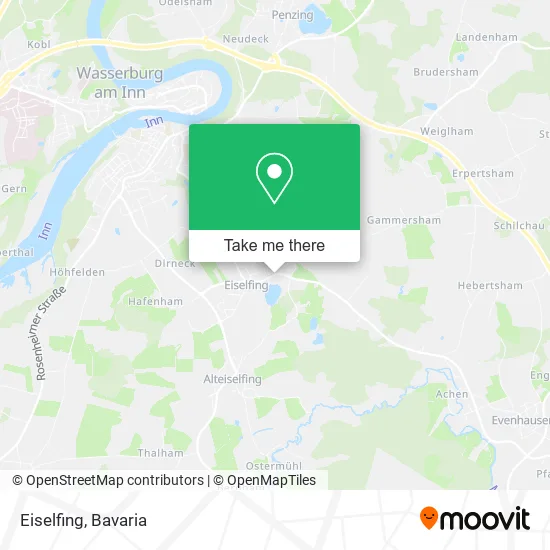 Карта Eiselfing