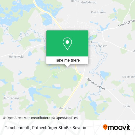 Tirschenreuth, Rothenbürger Straße map