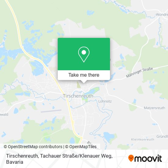 Tirschenreuth, Tachauer Straße / Klenauer Weg map
