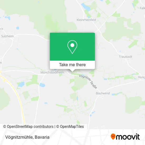 Карта Vögnitzmühle