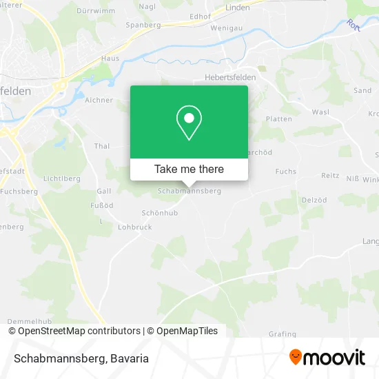 Карта Schabmannsberg