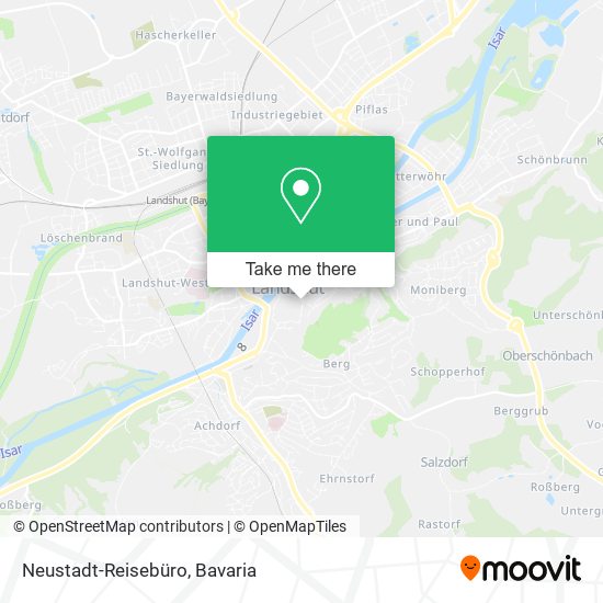 Neustadt-Reisebüro map