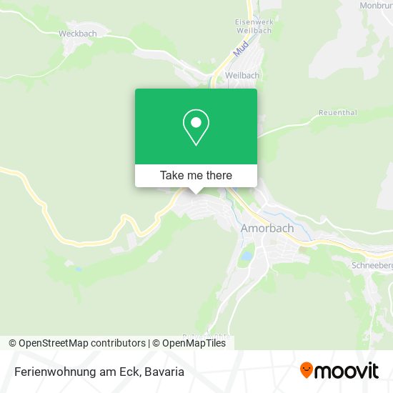 Ferienwohnung am Eck map