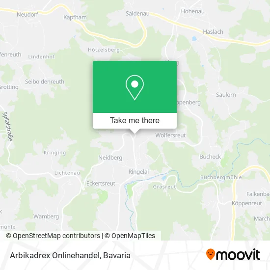 Карта Arbikadrex Onlinehandel