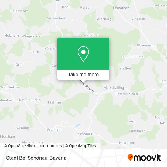 Stadl Bei Schönau map