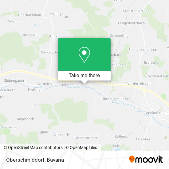 Карта Oberschmiddorf
