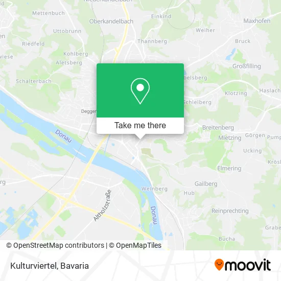 Карта Kulturviertel
