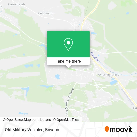 Old Military Vehicles map