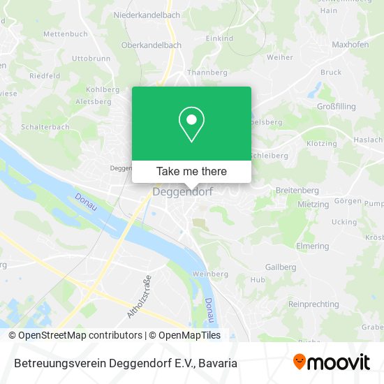 Betreuungsverein Deggendorf E.V. map