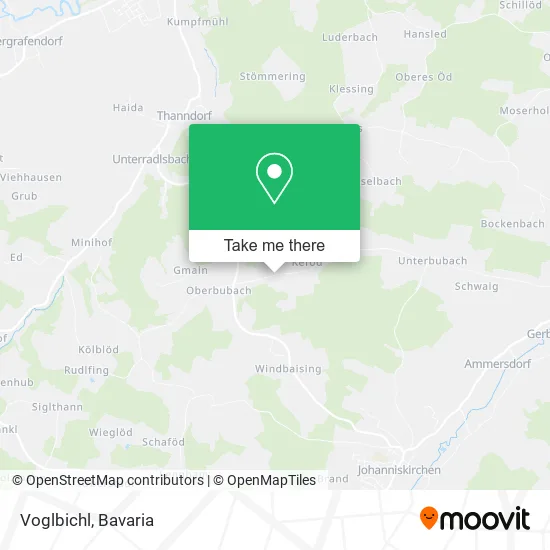 Карта Voglbichl