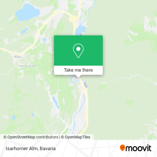 Карта Isarhorner Alm
