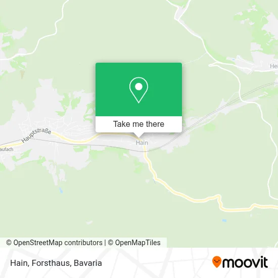 Hain, Forsthaus map