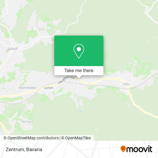 Zentrum map