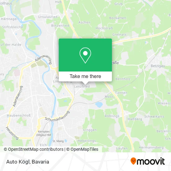 Карта Auto Kögl