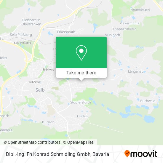 Dipl.-Ing. Fh Konrad Schmidling Gmbh map