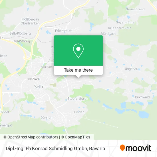 Карта Dipl.-Ing. Fh Konrad Schmidling Gmbh