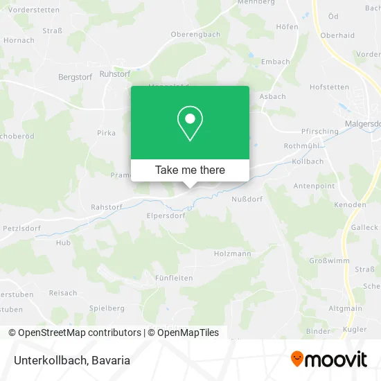 Карта Unterkollbach