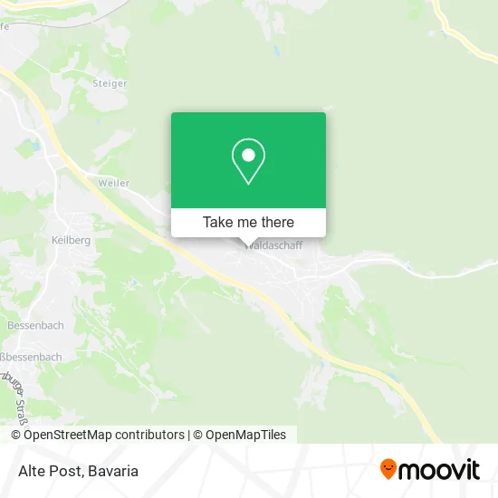 Карта Alte Post