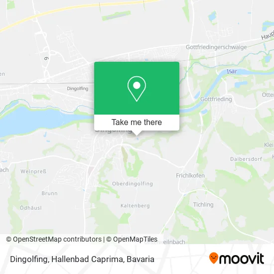 Карта Dingolfing, Hallenbad Caprima