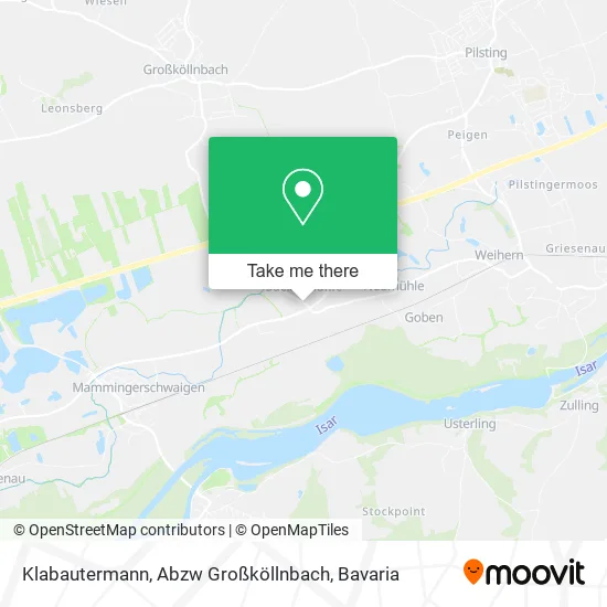 Карта Klabautermann, Abzw Großköllnbach