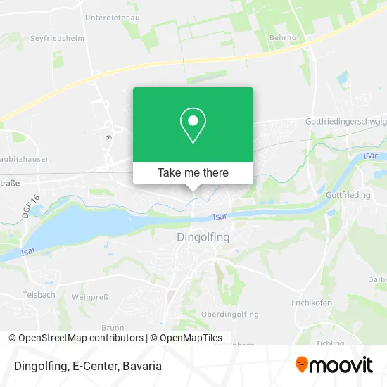 Карта Dingolfing, E-Center