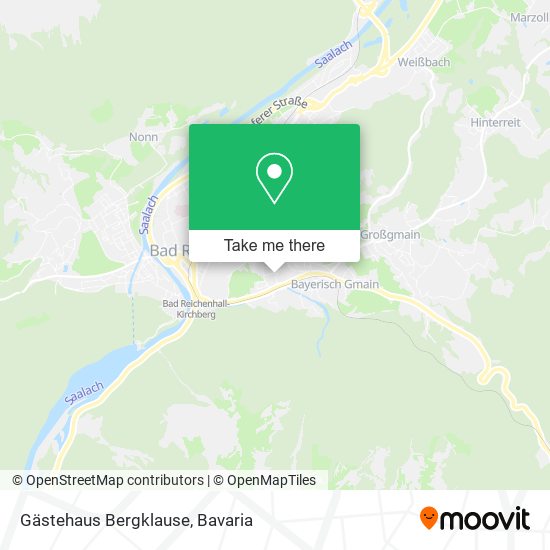 Gästehaus Bergklause map