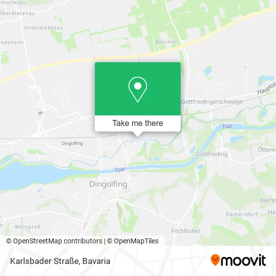 Карта Karlsbader Straße