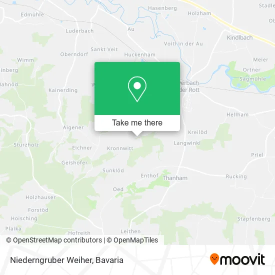 Карта Niederngruber Weiher